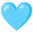 Corazón Azul Claro