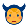 Diablotin Emoji 👿 image - Emojidex style