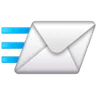 Envelope de entrada Emoji 📨 image - Samsung style