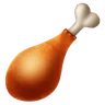 家禽の足 Emoji 🍗 image - Huawei Harmony OS style
