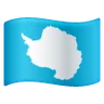 Flag: Antarctica Emoji 🇦🇶 image - Samsung style