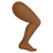 Leg: Medium-Dark Skin Tone
