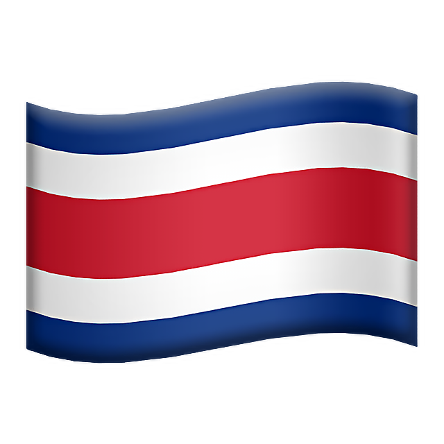 Flag: Costa Rica