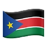 Flag: South Sudan Emoji 🇸🇸 image - Apple style