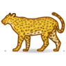 Leopardo Emoji 🐆 image - Emojidex style