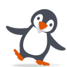Pinguim Emoji 🐧 image - Skype style