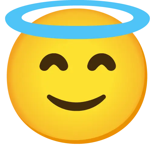 Smiling Face With Halo