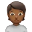 Person Frowning: Medium-Dark Skin Tone