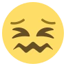 困惑 Emoji 😖 image - EmojiTwo style