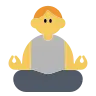 Emoji Persona nella posizione del loto 🧘 image - Tossface style