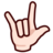 Love-You Gesture: Light Skin Tone