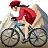 Woman Mountain Biking: Light Skin Tone