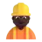 Construction Worker: Dark Skin Tone