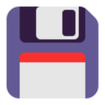 Disquete Emoji 💾 image - Microsoft Classic 2D style