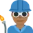 Man Factory Worker: Medium-Dark Skin Tone