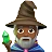 Man Mage: Medium-Dark Skin Tone
