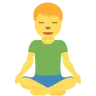 Man In Lotus Position Emoji 🧘‍♂️ image - Twitter / X (Twemoji) style