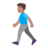 Man Walking: Medium Skin Tone