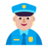 Police Officer: Medium-Light Skin Tone
