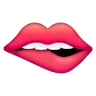Mordendo O Lábio Emoji 🫦 image - Samsung style
