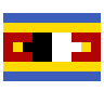 Flag: Eswatini Emoji 🇸🇿 image - SerenityOS style