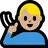 Deaf Man: Medium-Light Skin Tone