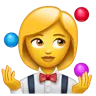 Woman Juggling Emoji 🤹‍♀️ image - WhatsApp style