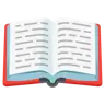 Open Book Emoji 📖 image - Google Noto Color style