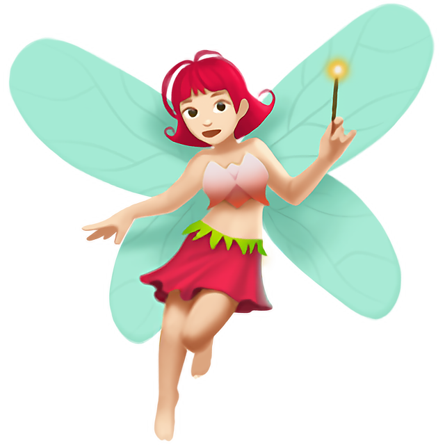 Woman Fairy: Light Skin Tone