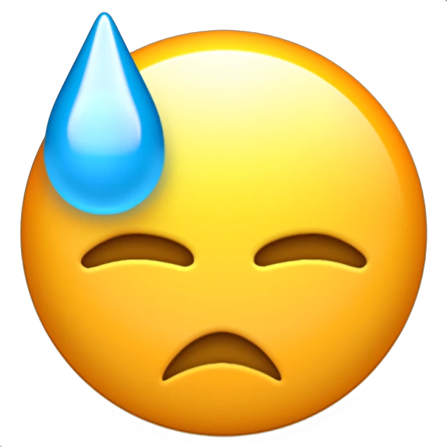 😓 - Downcast Face With Sweat Emoji Meaning, Copy and Paste