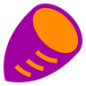 Roasted Sweet Potato Emoji 🍠 image - Docomo style