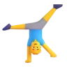 Man Cartwheeling Emoji 🤸‍♂️ image - Microsoft 3D Fluent style