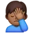 Man Facepalming: Medium-Dark Skin Tone