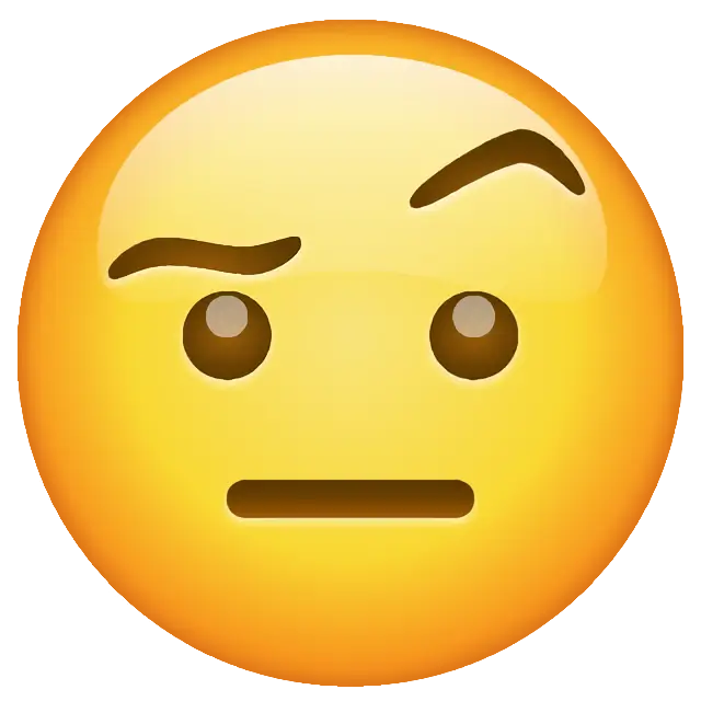 Face With Raised Eyebrow