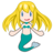Mermaid: Light Skin Tone