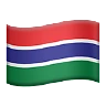 Flag: Gambia Emoji 🇬🇲 image - Apple style