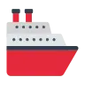 Ship Emoji 🚢 image - Tossface style