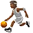 Person Bouncing Ball: Medium-Dark Skin Tone