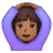Woman Gesturing Ok: Medium-Dark Skin Tone