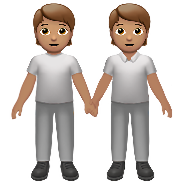 People Holding Hands: Medium Skin Tone