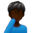 Man Facepalming: Dark Skin Tone