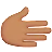 Rightwards Hand: Medium Skin Tone