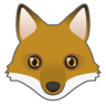 フォックスフェイス Emoji 🦊 image - Emojidex style