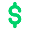 Signo de dólar pesado Emoji 💲 image - Microsoft Classic 2D style