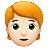 Person: Light Skin Tone, Red Hair