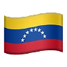 Flag: Venezuela Emoji 🇻🇪 image - Apple style