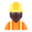 Construction Worker: Dark Skin Tone