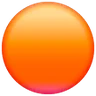 Orange Circle Emoji 🟠 image - Samsung style