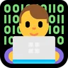 Man Technologist Emoji 👨‍💻 image - Microsoft Windows 10 Segoe UI Emoji style