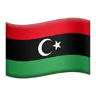 Flag: Libya Emoji 🇱🇾 image - Apple style